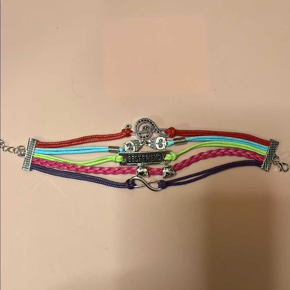Colorful Friendship Bracelet Set - Picture 2 of 2
